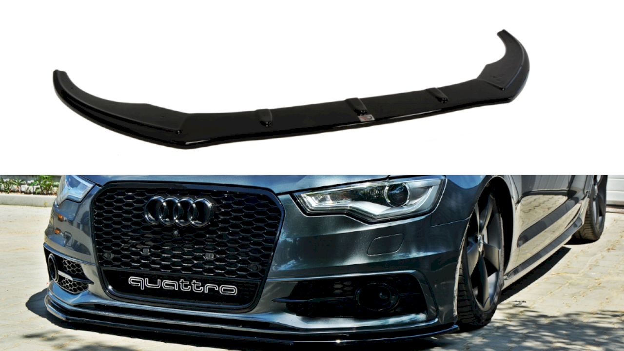 Audi A6 C7 S-Line 2011-2014 Frontspoiler V1
